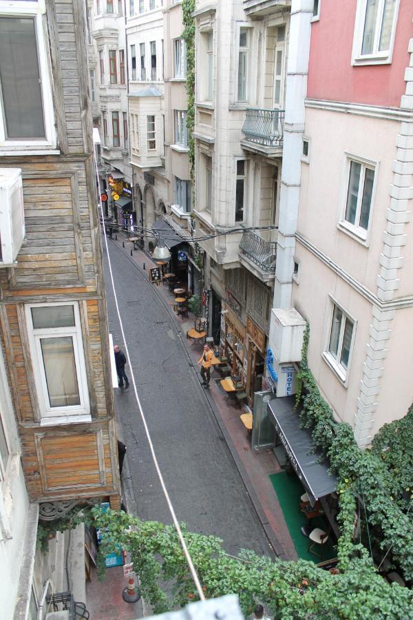 Beyoglu Asmalimescit'Te Mobilyali Balkonlu Daire Lägenhet Istanbul Exteriör bild